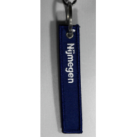 Trainstationsign Keychain Nijmegen